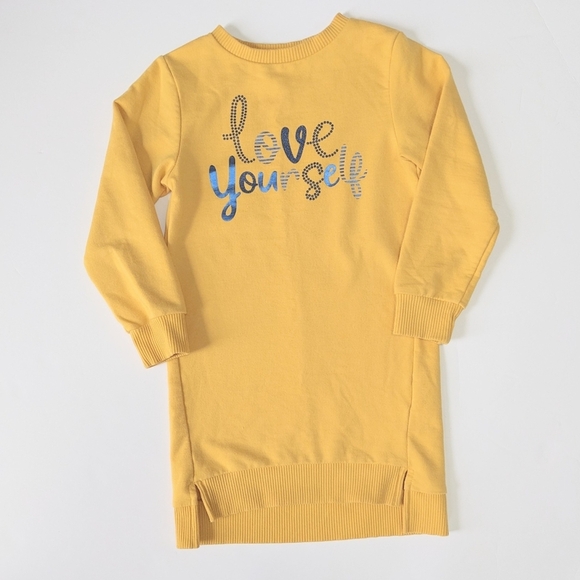 That Girl Lay Lay & Wonder Nation "Love Yourself Sweat & Sweatshirt Dress Bundle - Picture 2 of 11